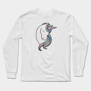 Majestic Unicon Rainbow Long Sleeve T-Shirt